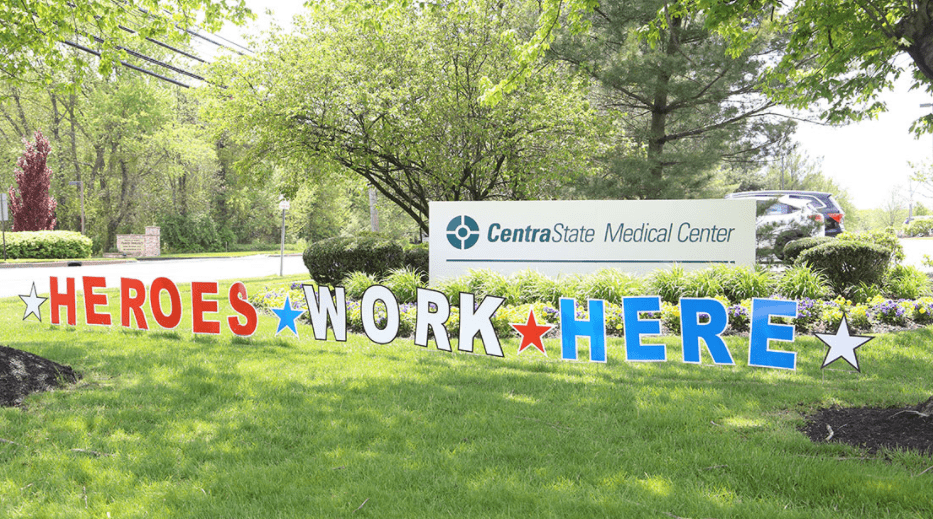 CentraState Medical Center Sign